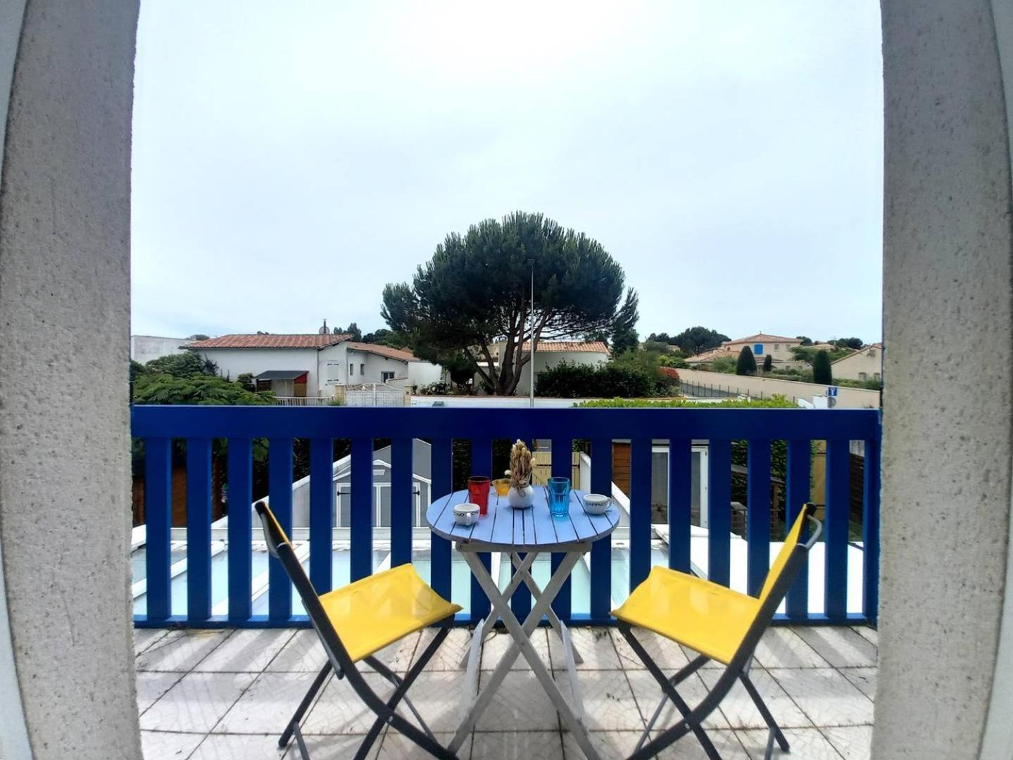 Meschers Sur Gironde - Appartement - Residence Sur Le Port Avec Balcon Exterior photo